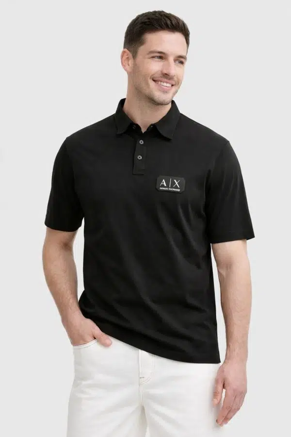ARMANİ Erkek Polo T-shirt XM002232AF10364 - SİYAH