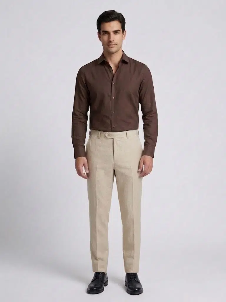 CASABA Klasik Kumaş Pantolon 9085 - BEJ