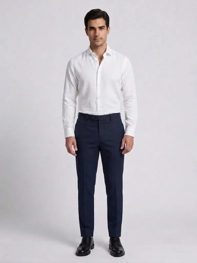 CASABA Klasik Kumaş Pantolon 9085 - LACİVERT