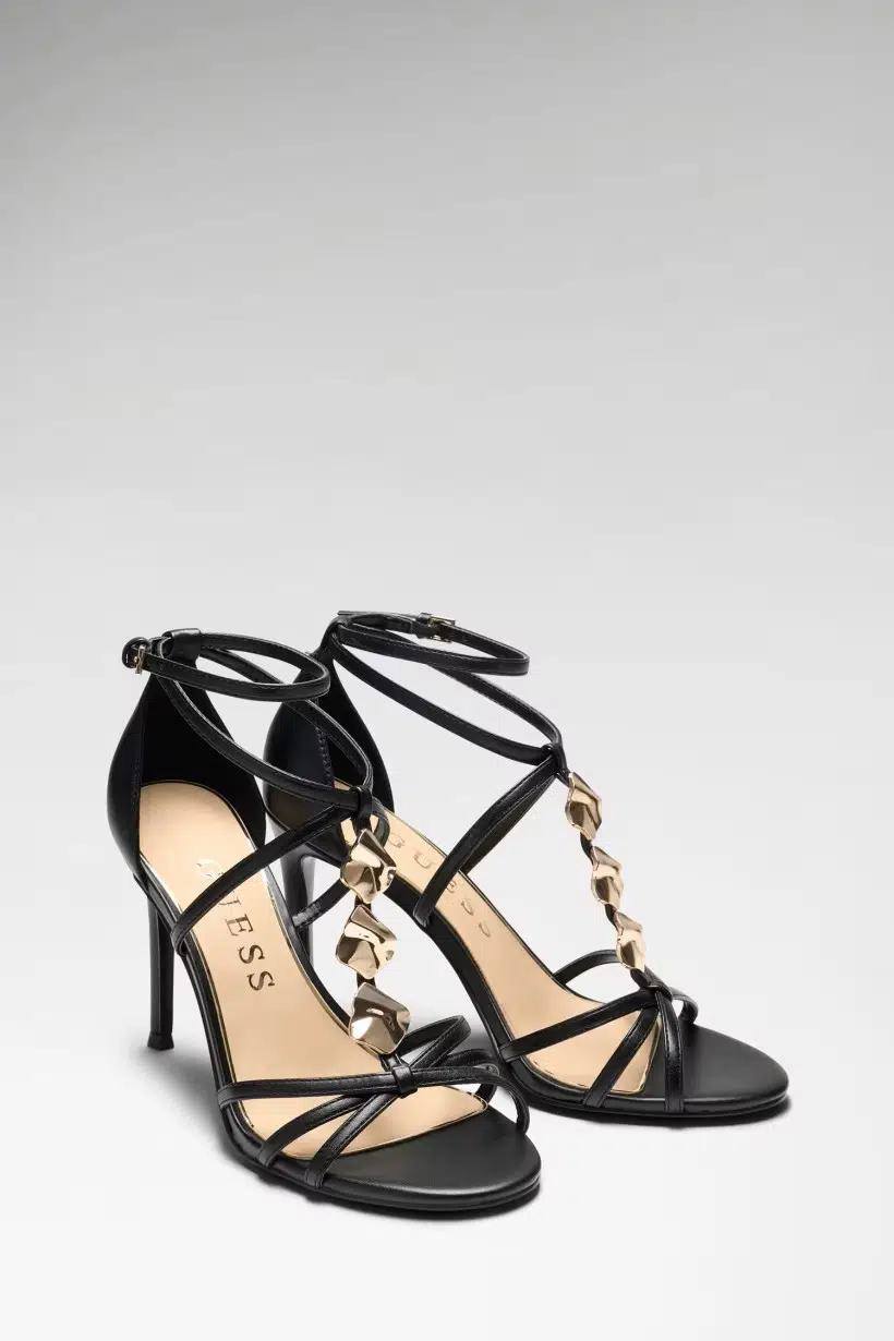 GUESS Metal Detaylı Chaella Ayakkabı FLTCHAELE03 - SİYAH