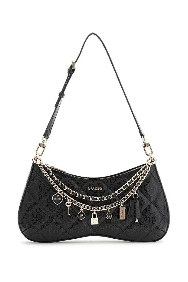 GUESS Libby Omuz Çantası HWGG9912180 - SİYAH