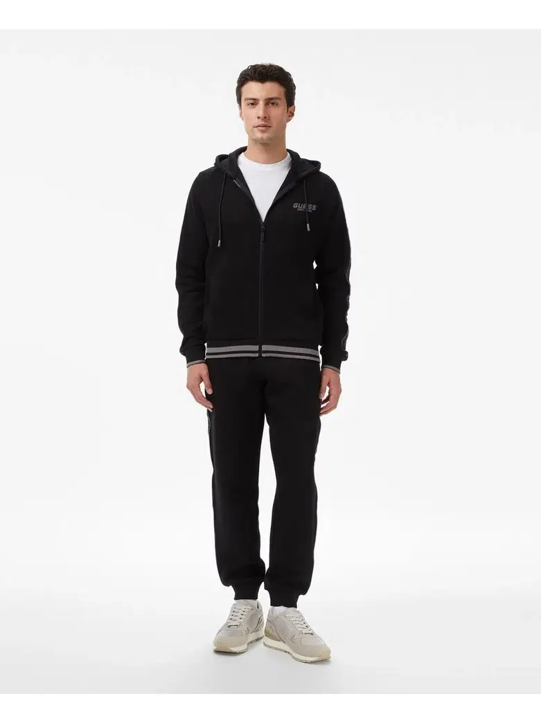 GUESS Finlo Regular Fit Erkek Eşofman Altı Z5BB18KB3P2 - SİYAH