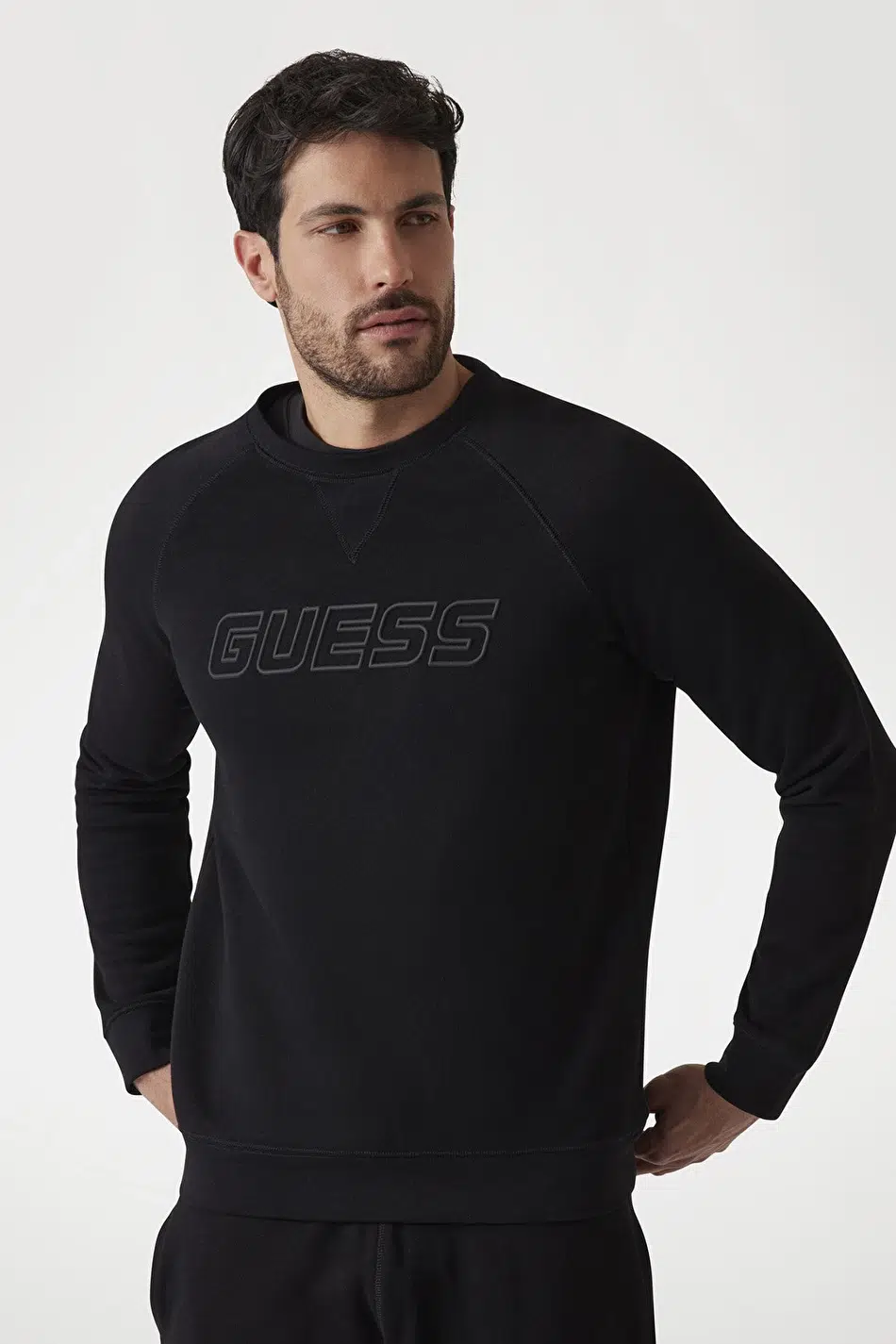 GUESS SWEATSHIRT Z4YQ16KAIJ1 - SİYAH