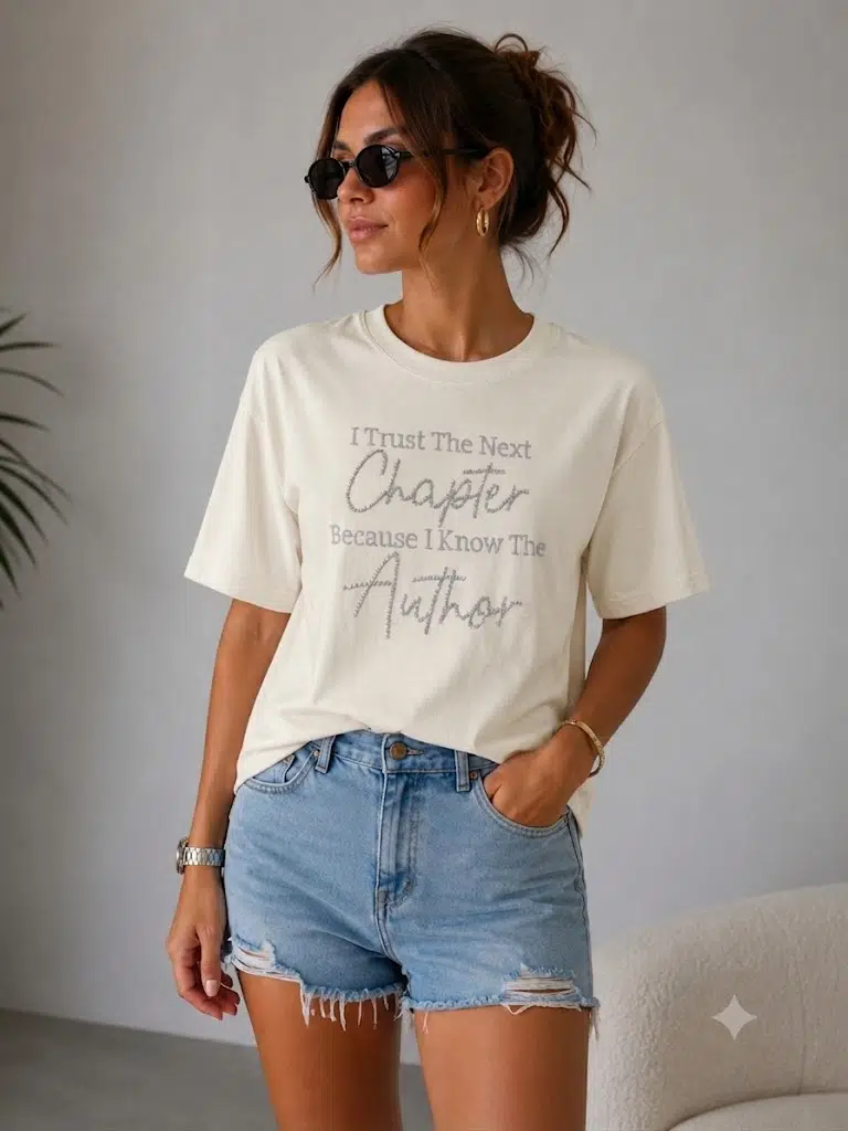 IT'S BASIC T-SHIRT 5080 - BEYAZ