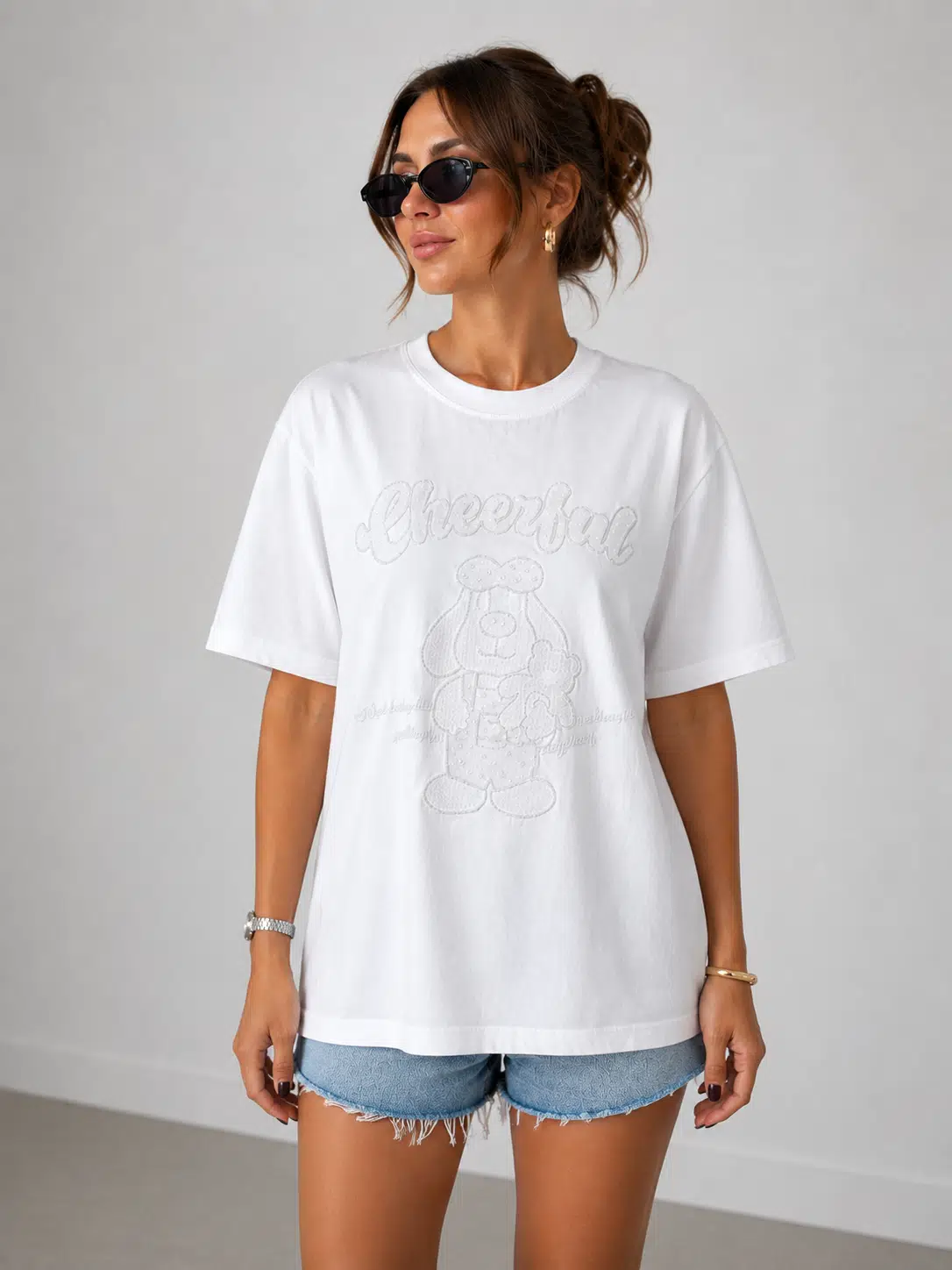 IT'S BASIC T-SHIRT 5127 - EKRU
