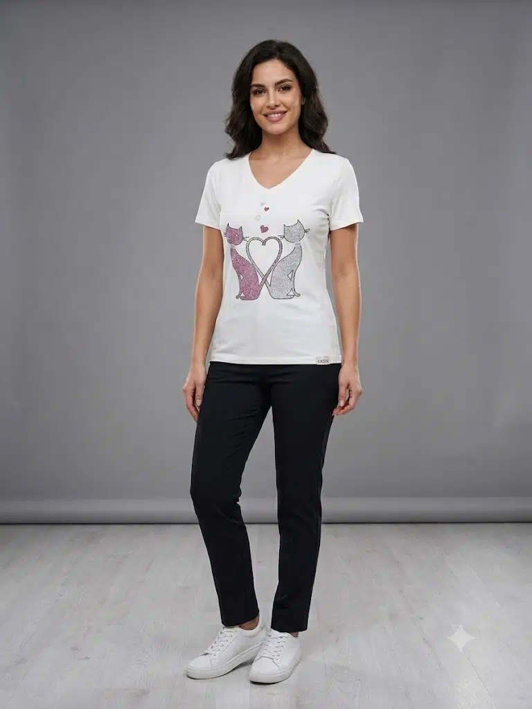 KAZEE T-SHIRT 80192 - EKRU