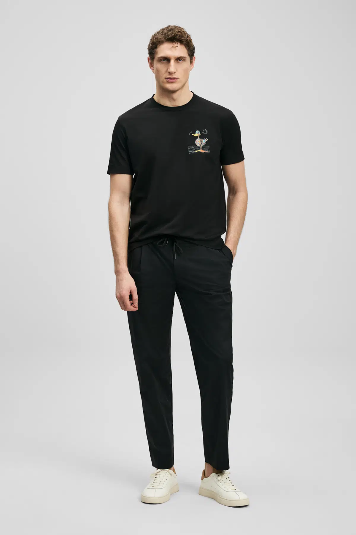 LUFİAN T-SHIRT 111020313 - SİYAH