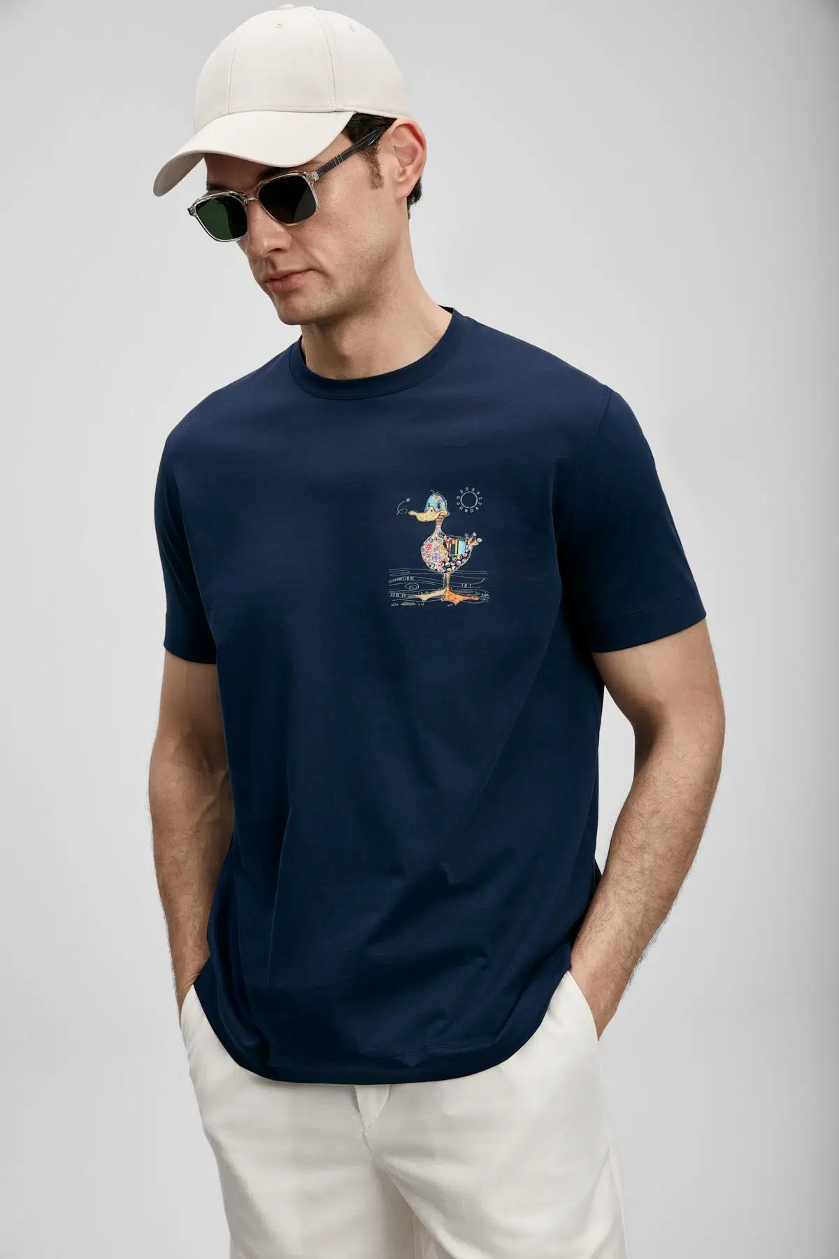 LUFİAN T-SHIRT 111020313 - LACİVERT