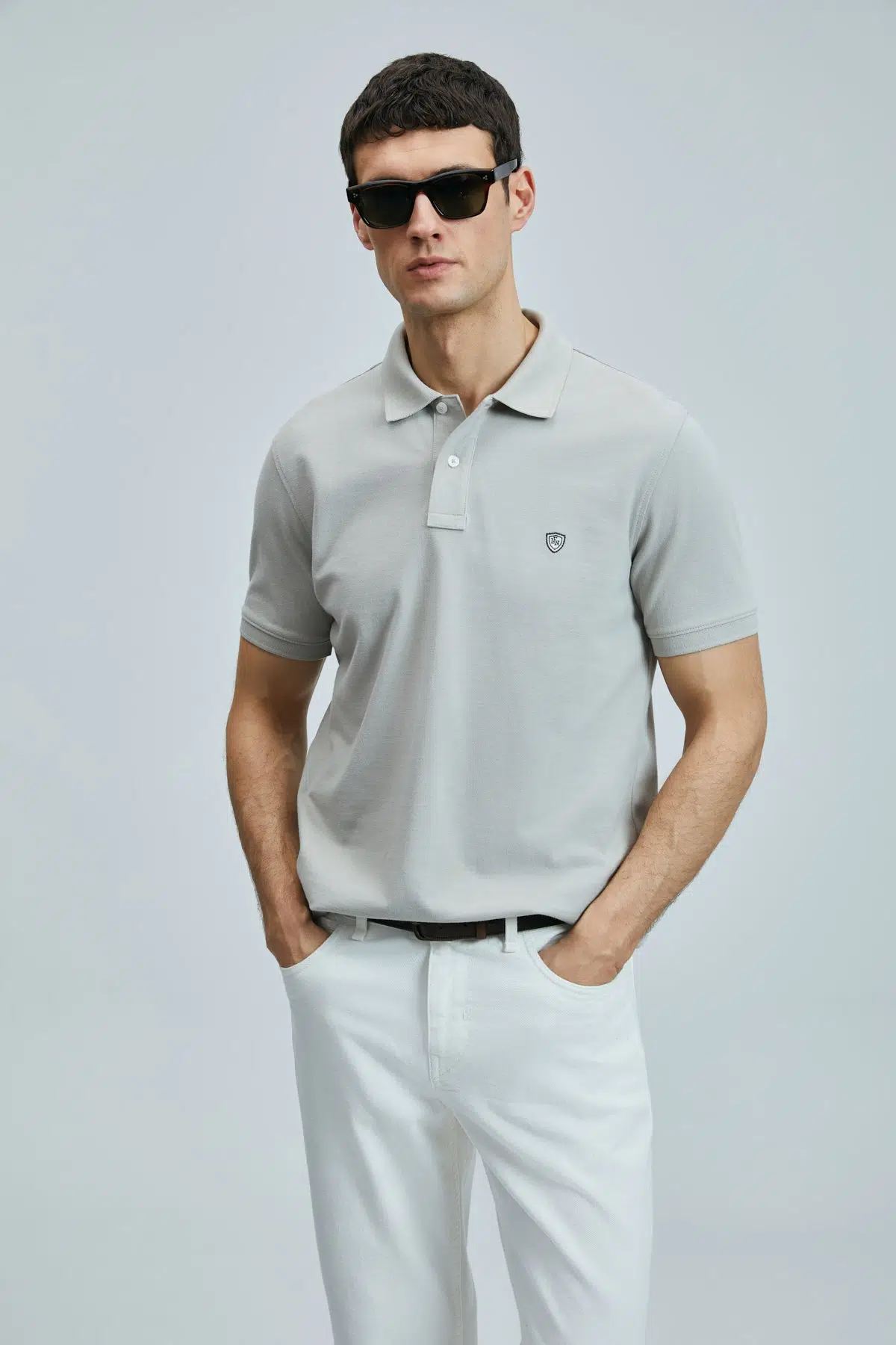 LUFİAN Laon Smart Erkek Polo T-Shirt 111040206 - BEJ