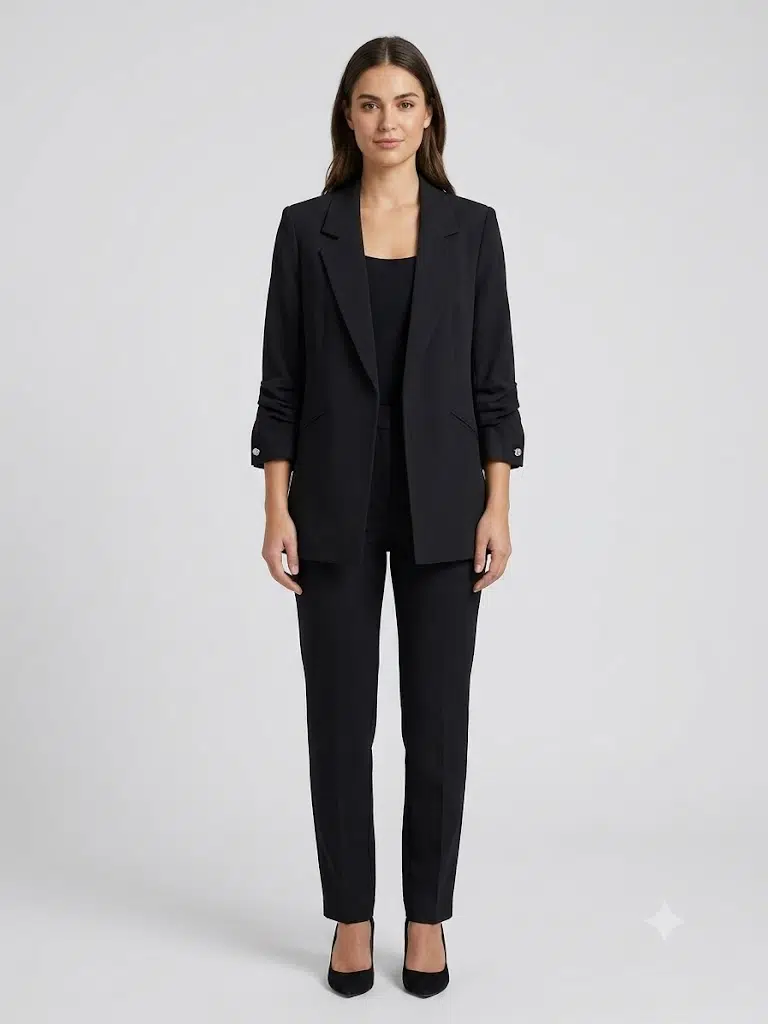 MARE SOLE Blazer Ceket 600 - SİYAH