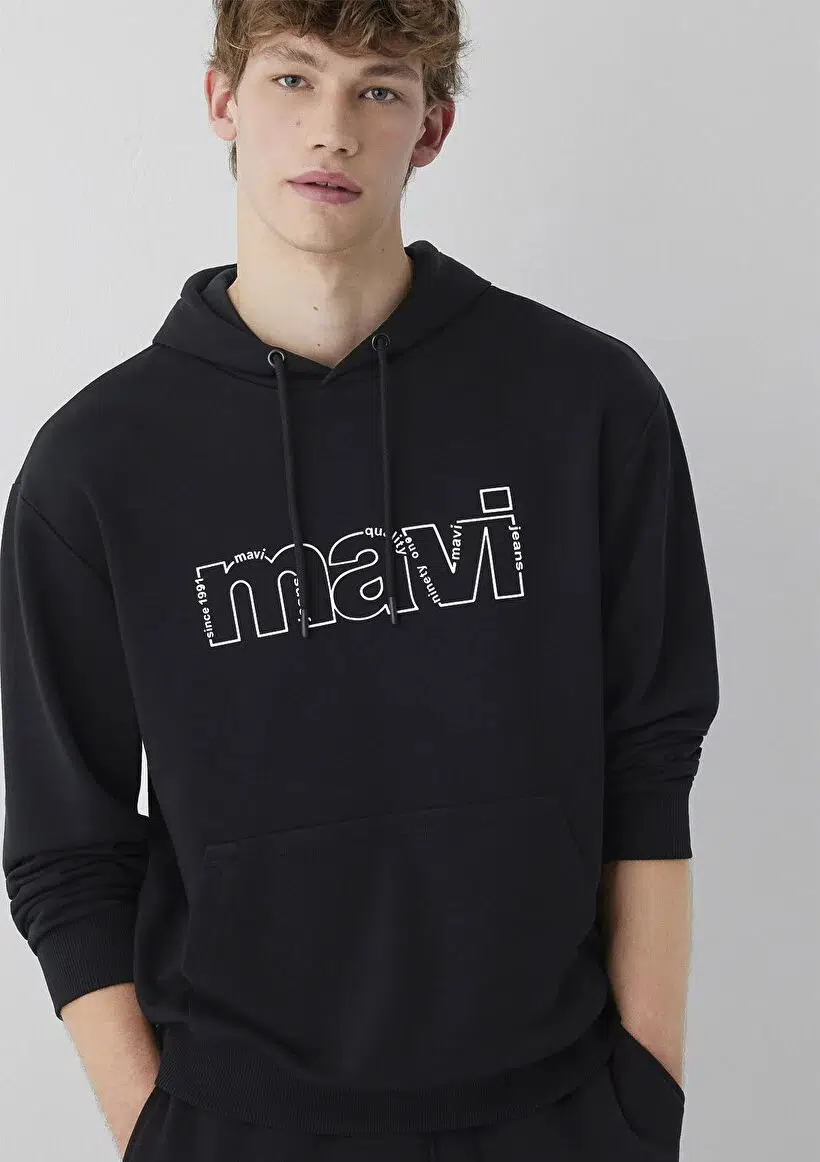 MAVİ SWEATSHIRT M0510196-900 - SİYAH