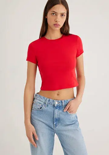 MAVİ T-SHIRT M1600814-70391 - KIRMIZI