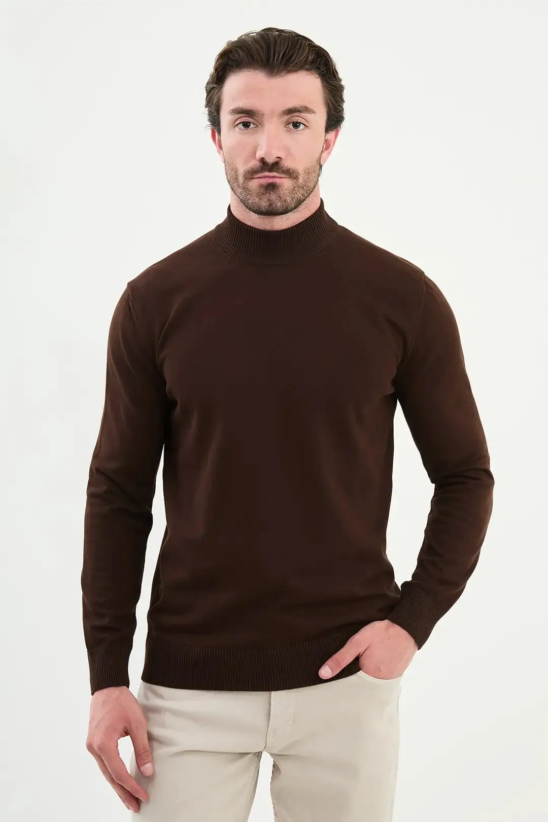 MCR TRİKO 11545 - KAHVE