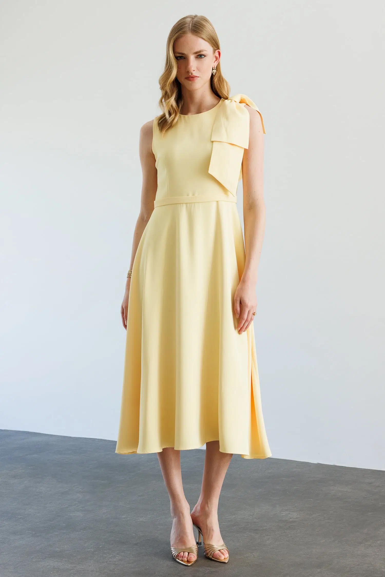 MODAİLGİ ELBİSE 60146 - SARI