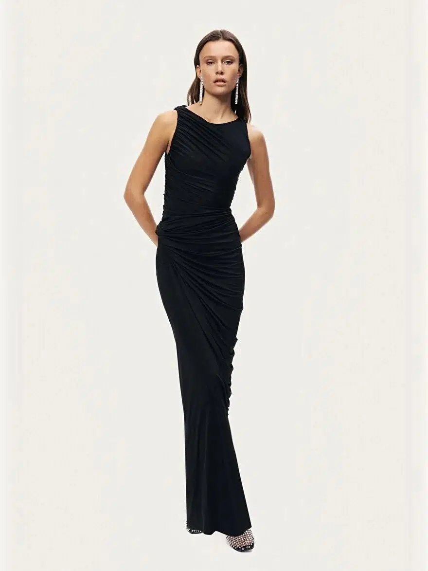 NOCTURNE ELBİSE 2778 - SİYAH