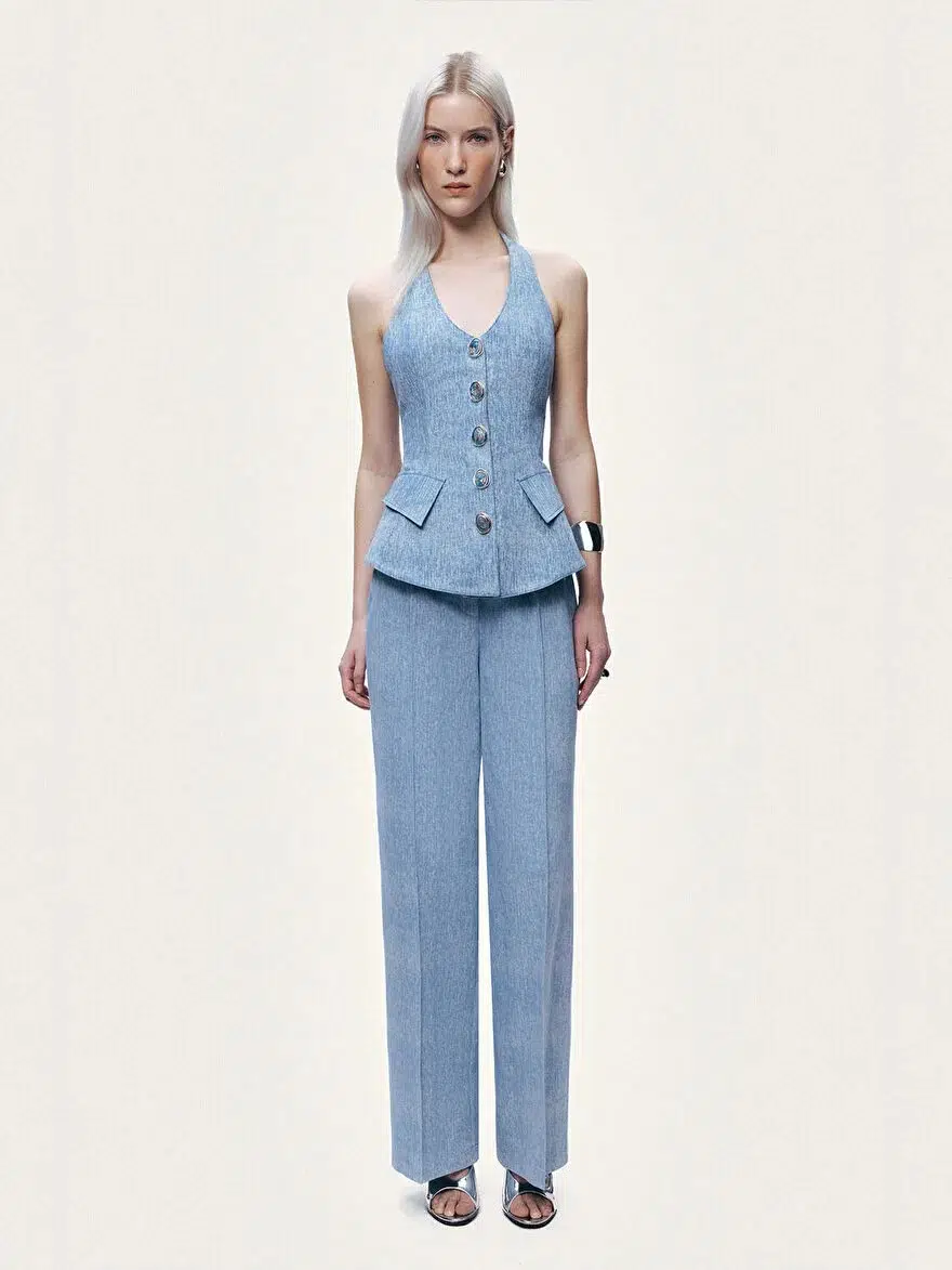 NOCTURNE PANTOLON 3509 - MAVİ