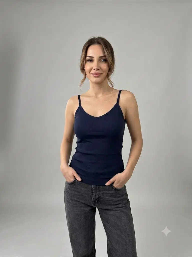 ON TRİKO BLUZ 71566 - LACİVERT