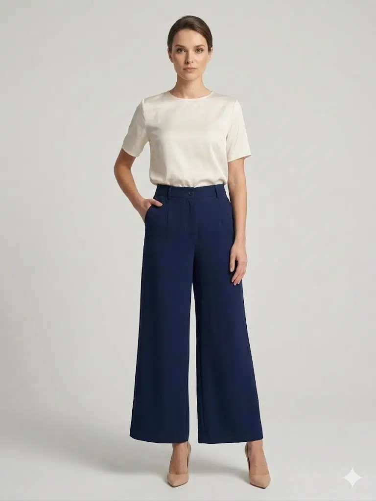 ON TRİKO PANTOLON 70123 - LACİVERT