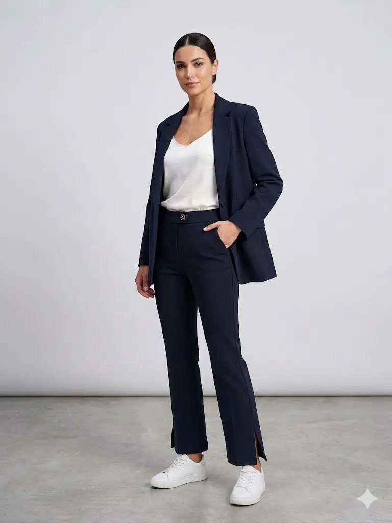 ON TRİKO PANTOLON 70125 - LACİVERT