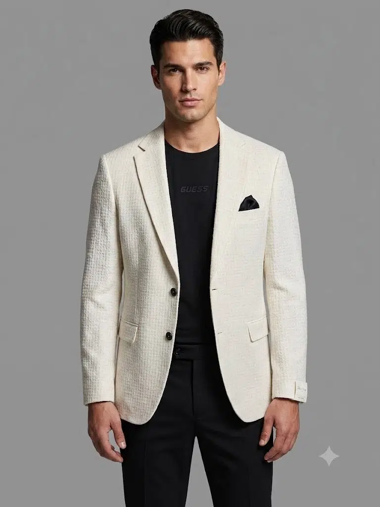Centilmen Blazer Erkek Ceket 0019 - EKRU