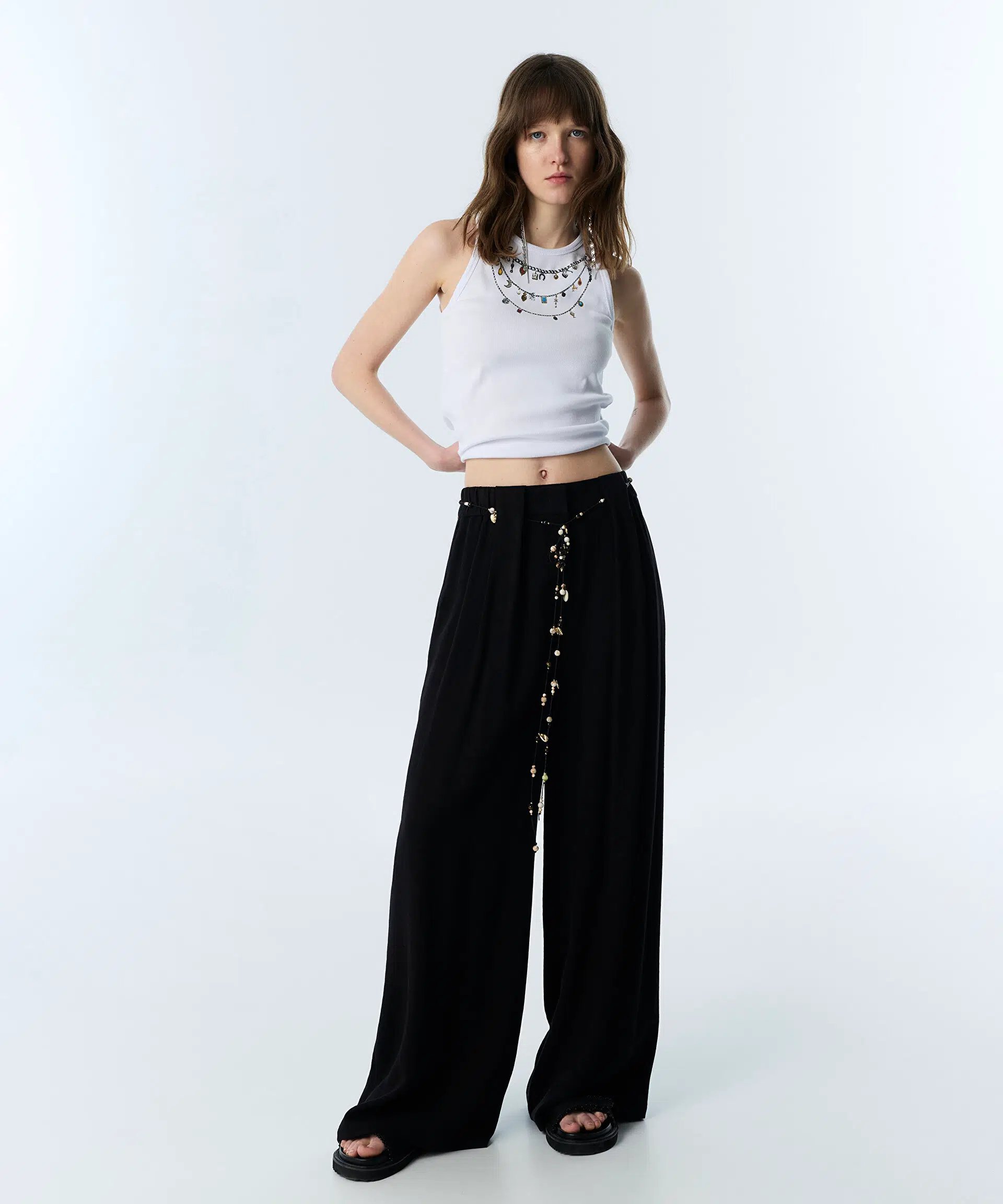 TWIST PANTOLON TS1260003182 - SİYAH