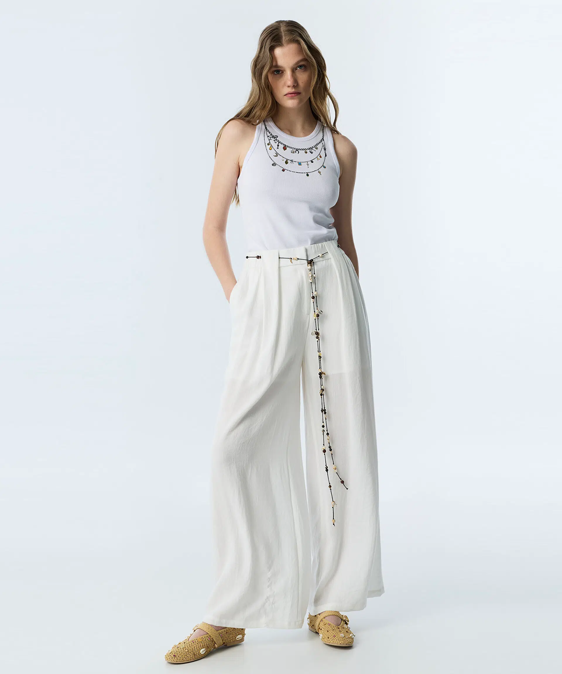 TWIST PANTOLON TS1260003182 - EKRU