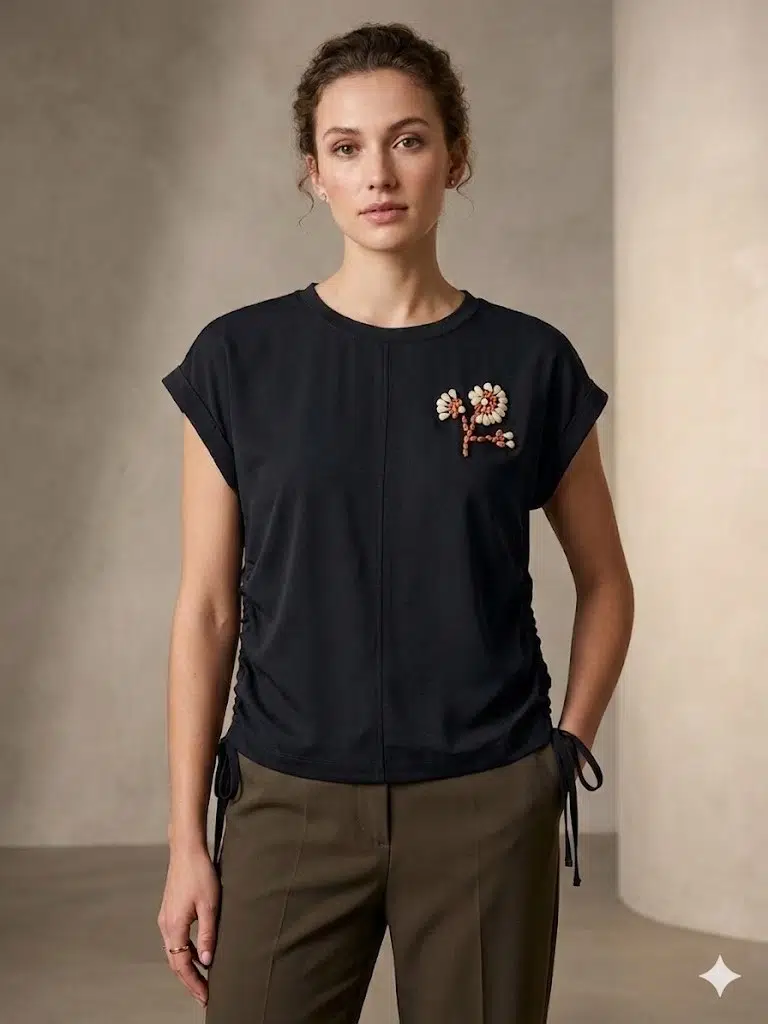 UNIQUE T-SHIRT 262002 - SİYAH