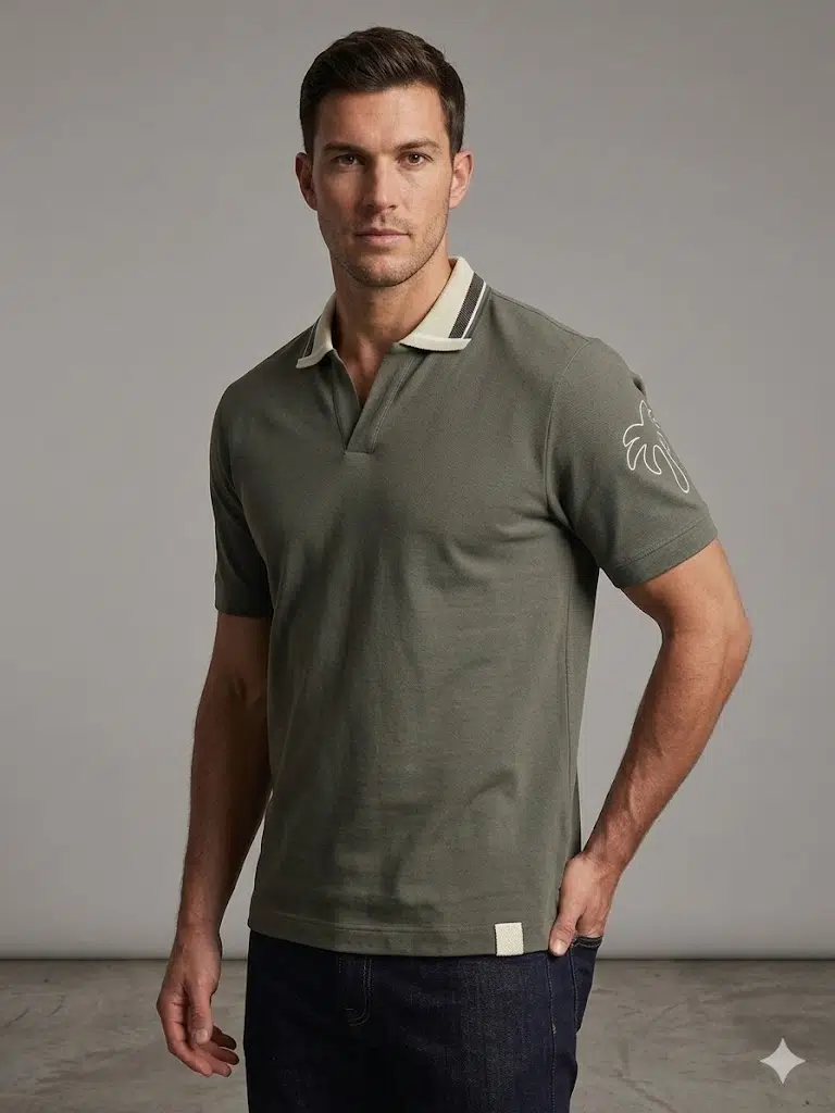 XINT T-SHIRT 502308 - HAKİ
